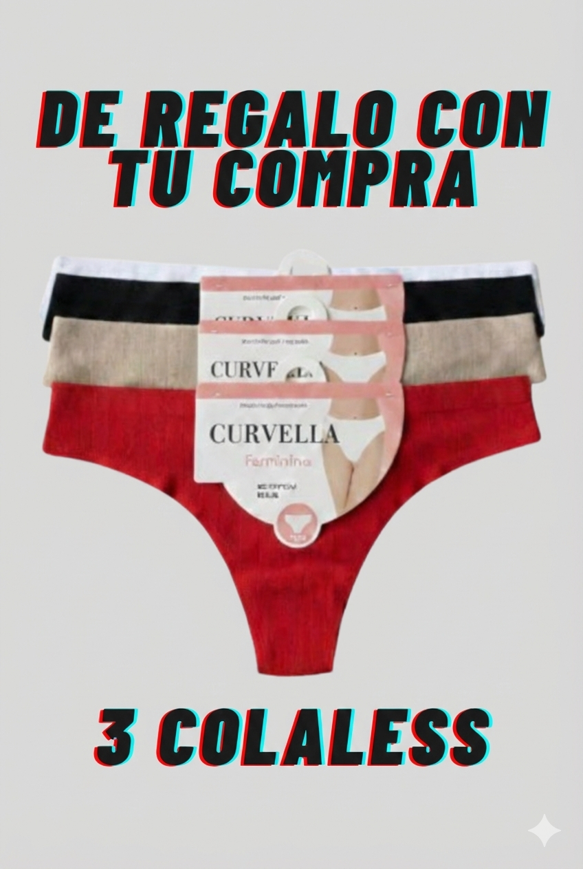 BODY REDUCTOR 3 x 1 + 3 COLALESS DE REGALO